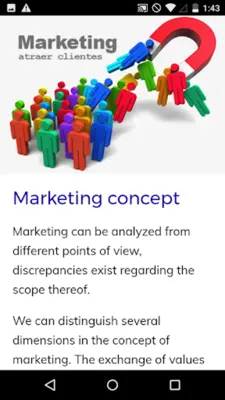 Marketing Course android App screenshot 2